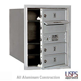 Horizontal Wall Mount Mailboxes